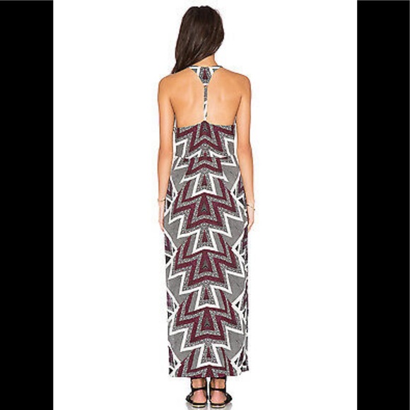 FREE PEOPLE SERVES YOU RIGHT PRINTED MAXI DRESS - Picture 8 of 14